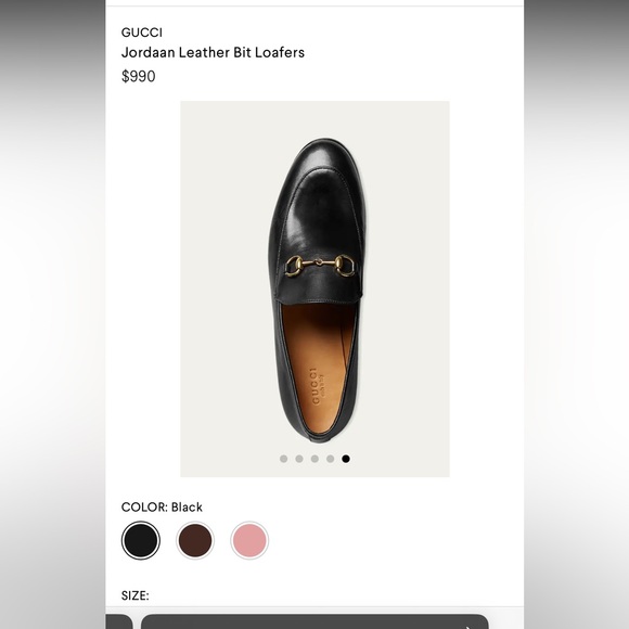 Gucci Leather Loafers - Picture 9 of 9